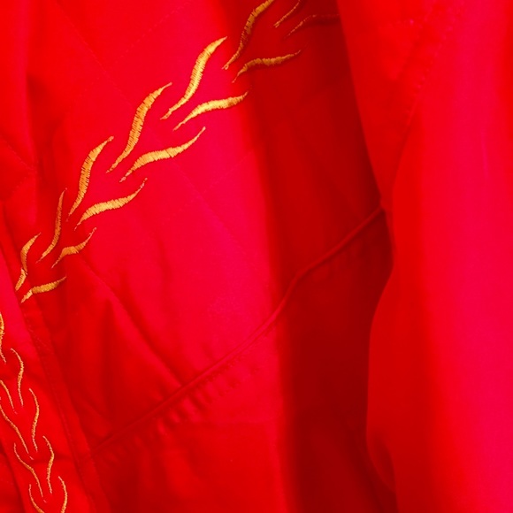 Silk Tracksuit Windbreaker pants sweatsuit vintag - Picture 4 of 6